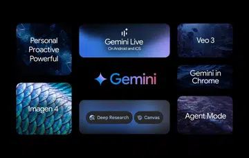 Some of Google's Gemini highlights. Photos: Google. 