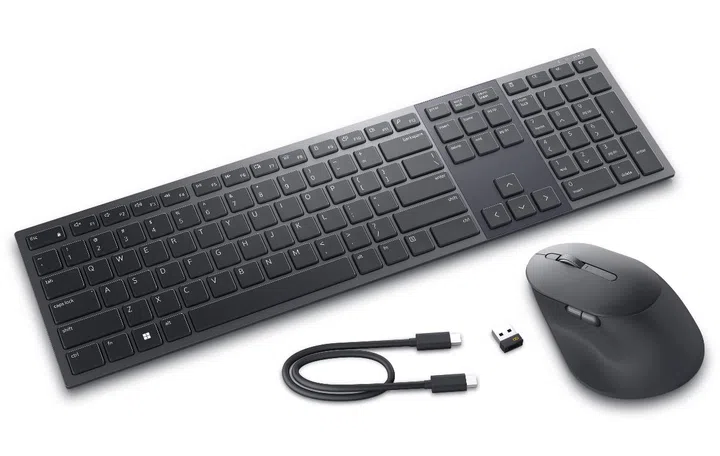 The keyboard comes with Zoom controls. Image source: Dell. 