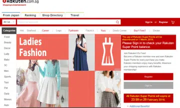 Rakuten Singapore.