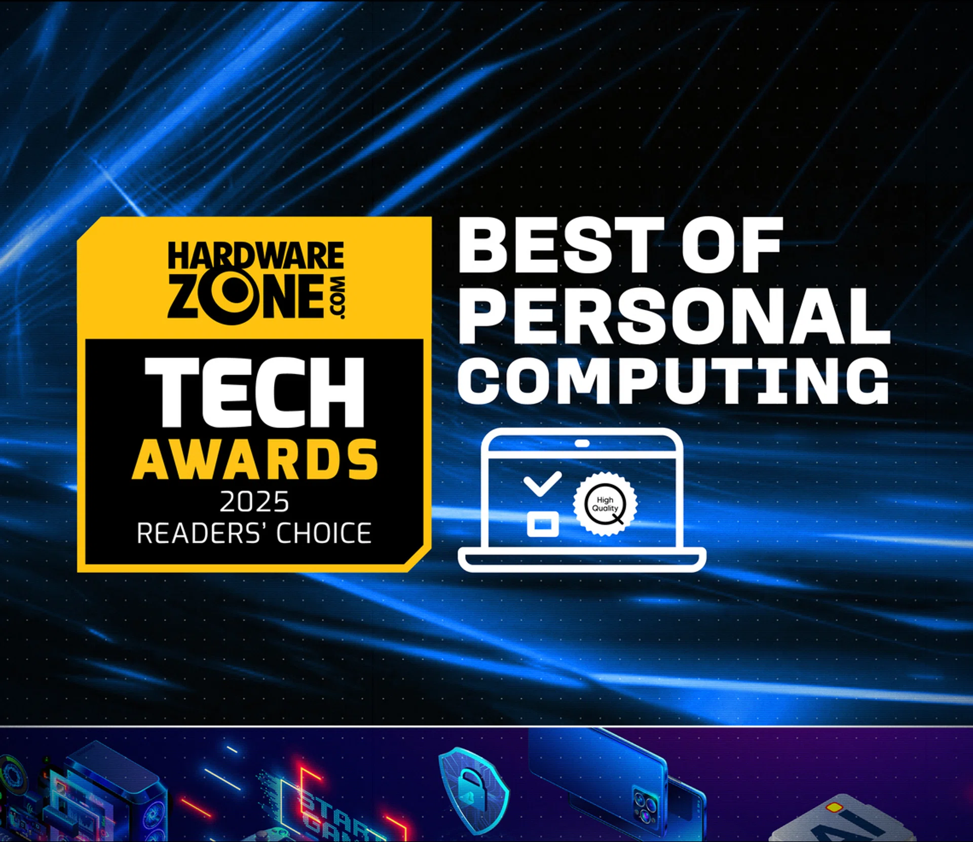 HWZ Tech Awards Readers’ Choice Best of Personal Computing