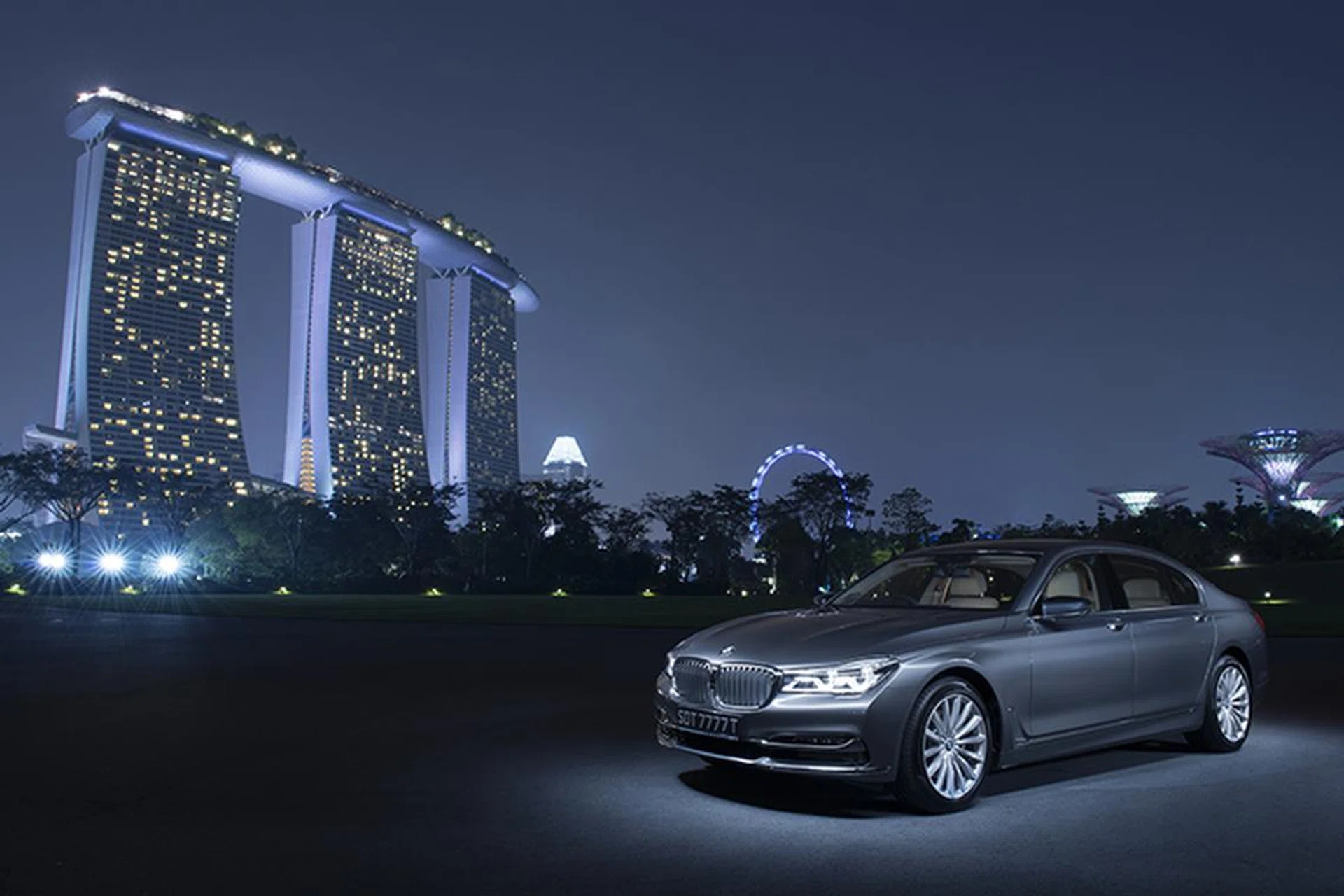 The new BMW 7 Series is a technological tour de force on wheels. (Image source: BMW Asia).