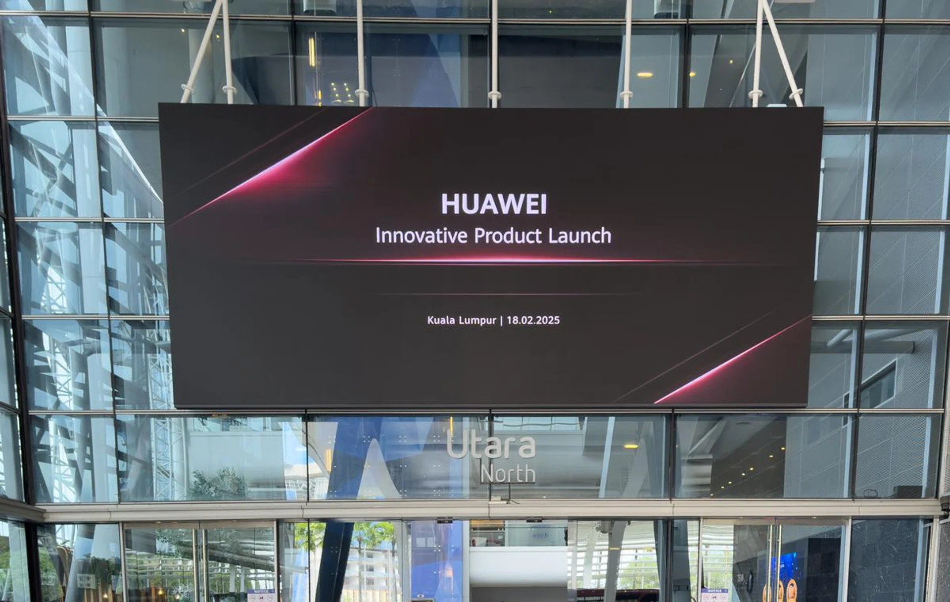Huawei's latest launch event in Malaysia. Photo: HWZ.