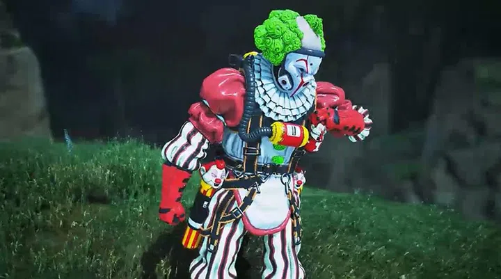 A look at the Halloween-themed Caustic skin. (Image Source: Respawn Entertainment)