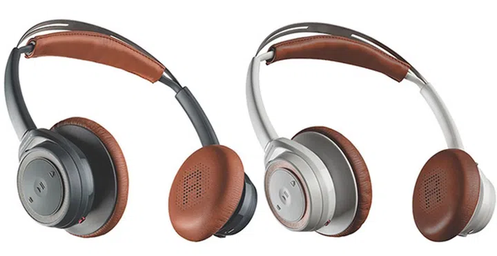 The BackBeat Sense comes in a choice of Black/Espresso or White/Tan.