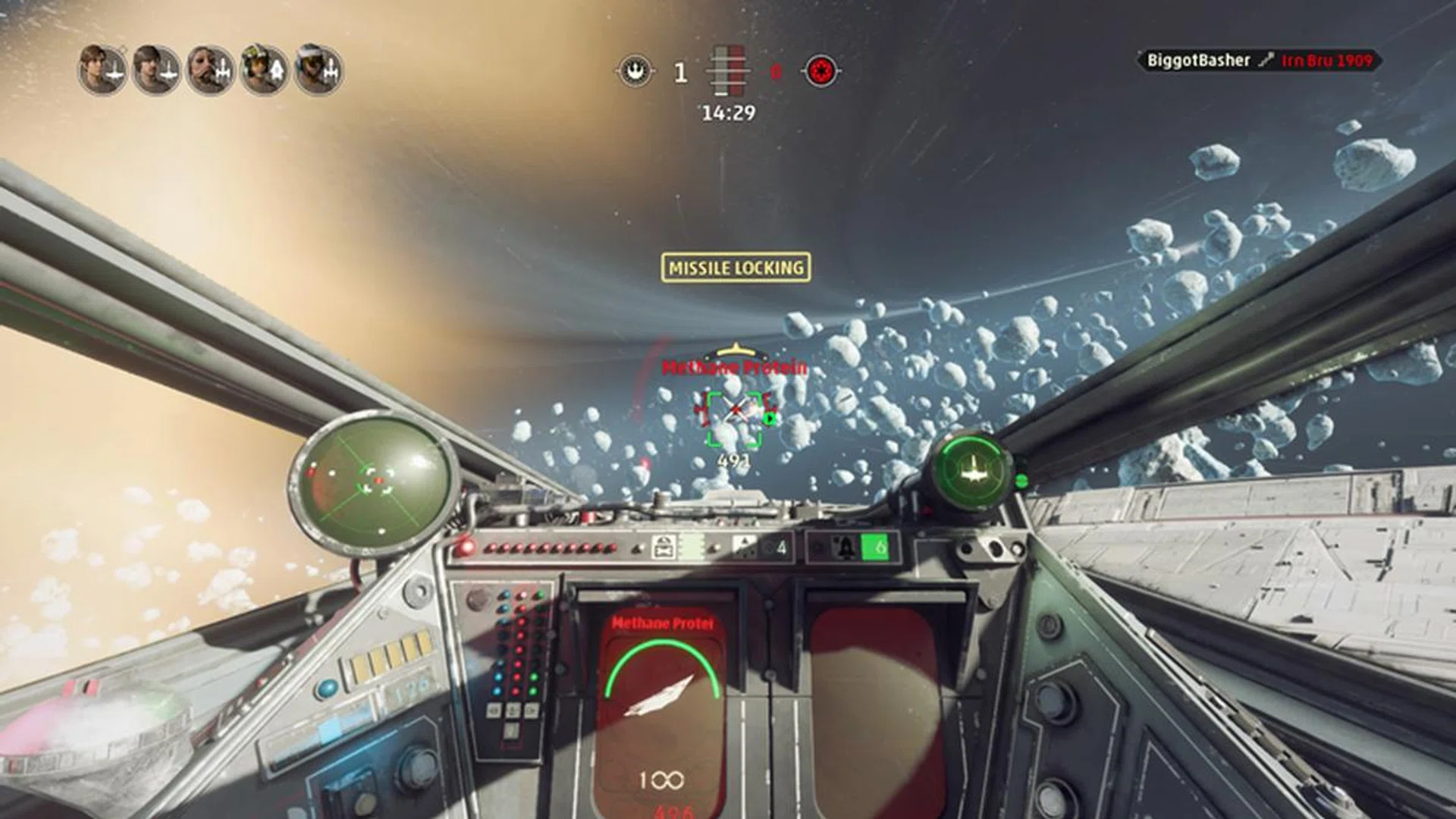 Choosing where to divert your power can mean the difference between success or death. You can also play through the entire game without relying on the HUD, but the instruments on your cockpit for an extra level of immersion.