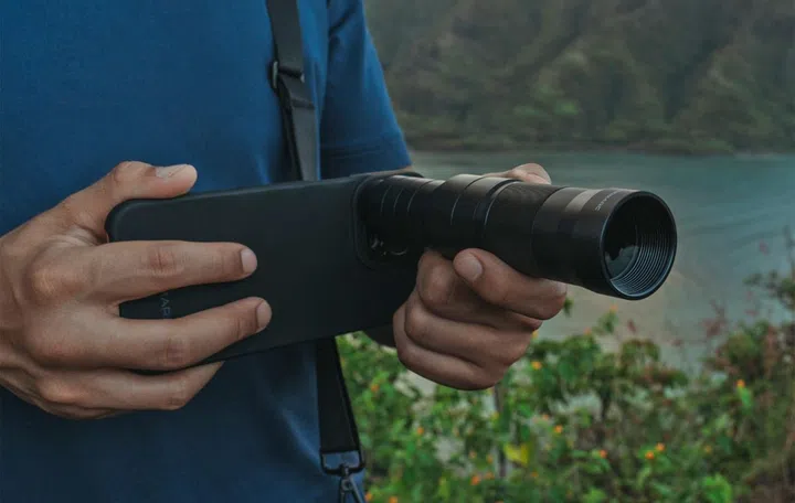 Sandmarc Telephoto 10x Lens for iPhone. Image: Sandmarc.