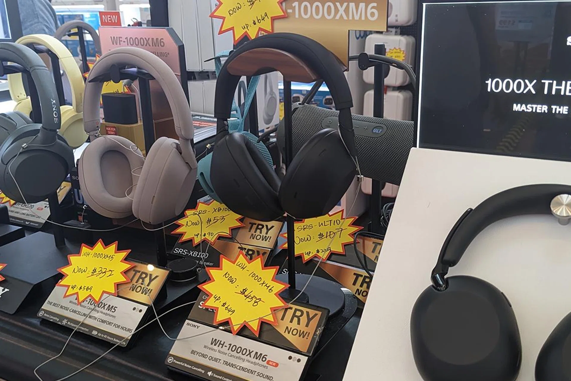 The Sony WH-1000XM6 make their appearance at CEE 2026.