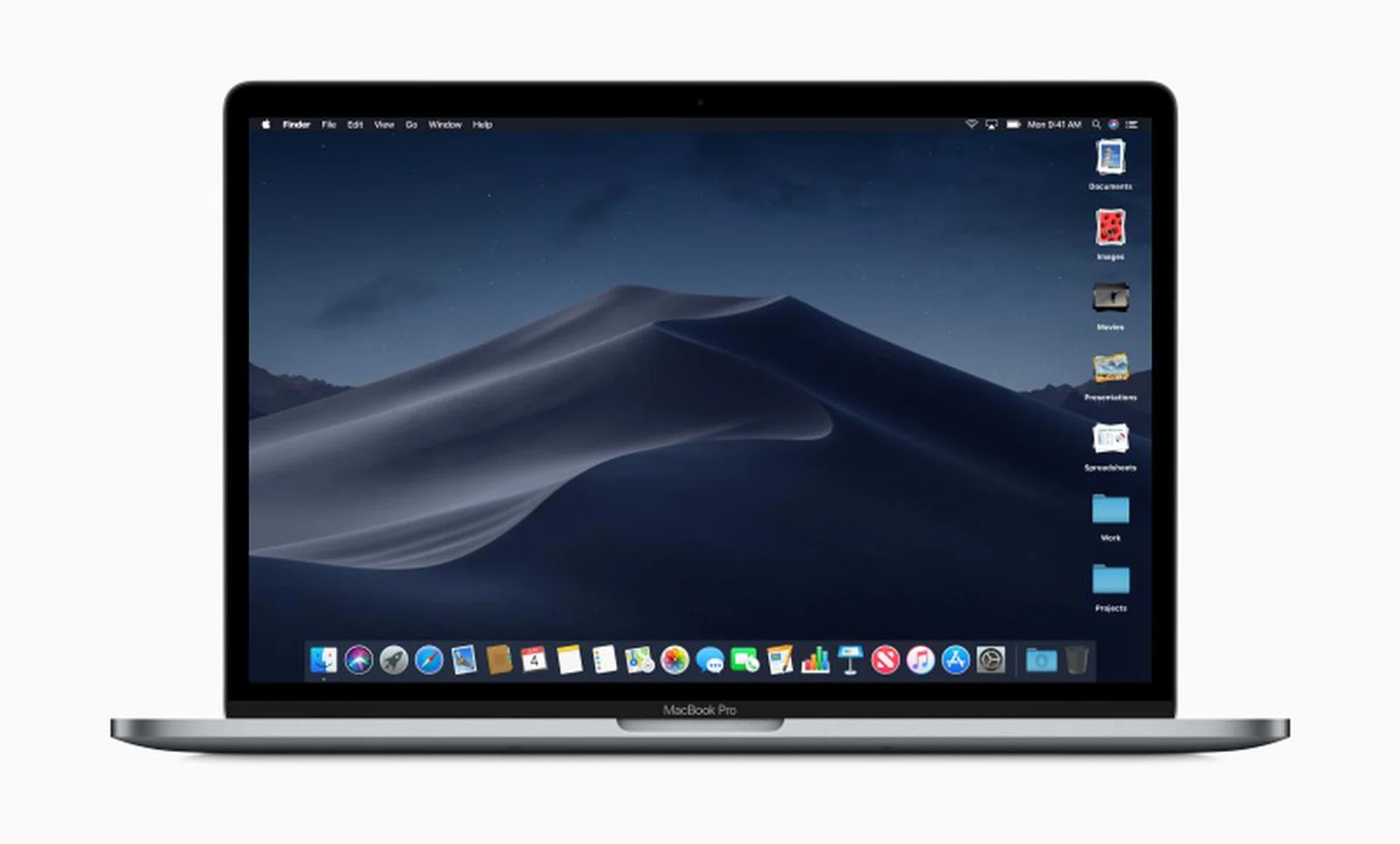 Desktop Stacks in action on the right of screen. (Image source: Apple)