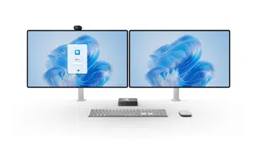 The device will support up to two displays. Photo: Microsoft. 
