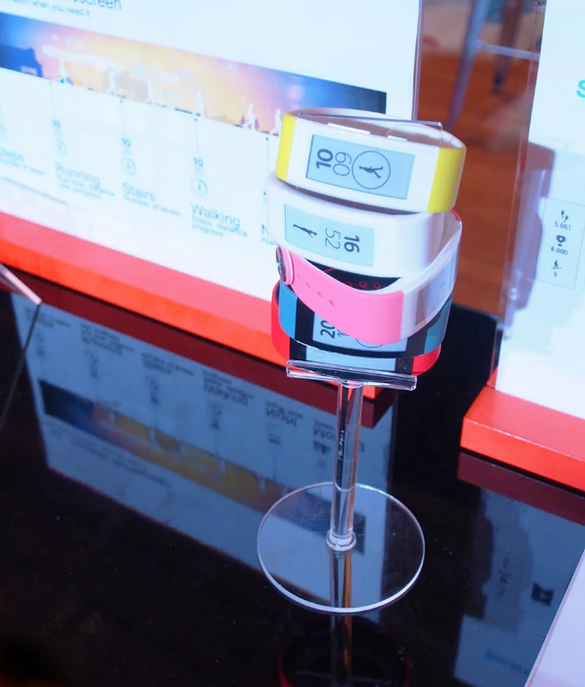 While the SmartBand Talk will be launching in black only, brighter colors will be available later in the year.