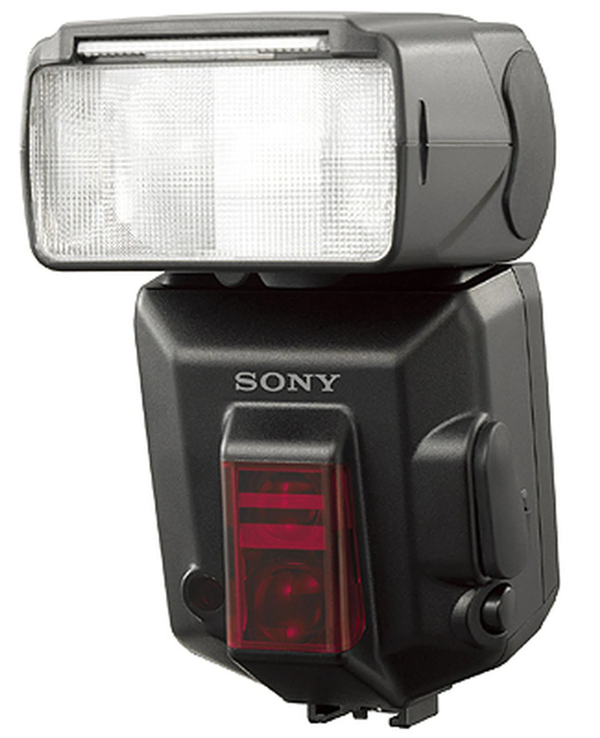 The optional external flashes, HVL-F56AM and HVL-F36AM, use the same hotshoe as previous Konica Minolta flash units.