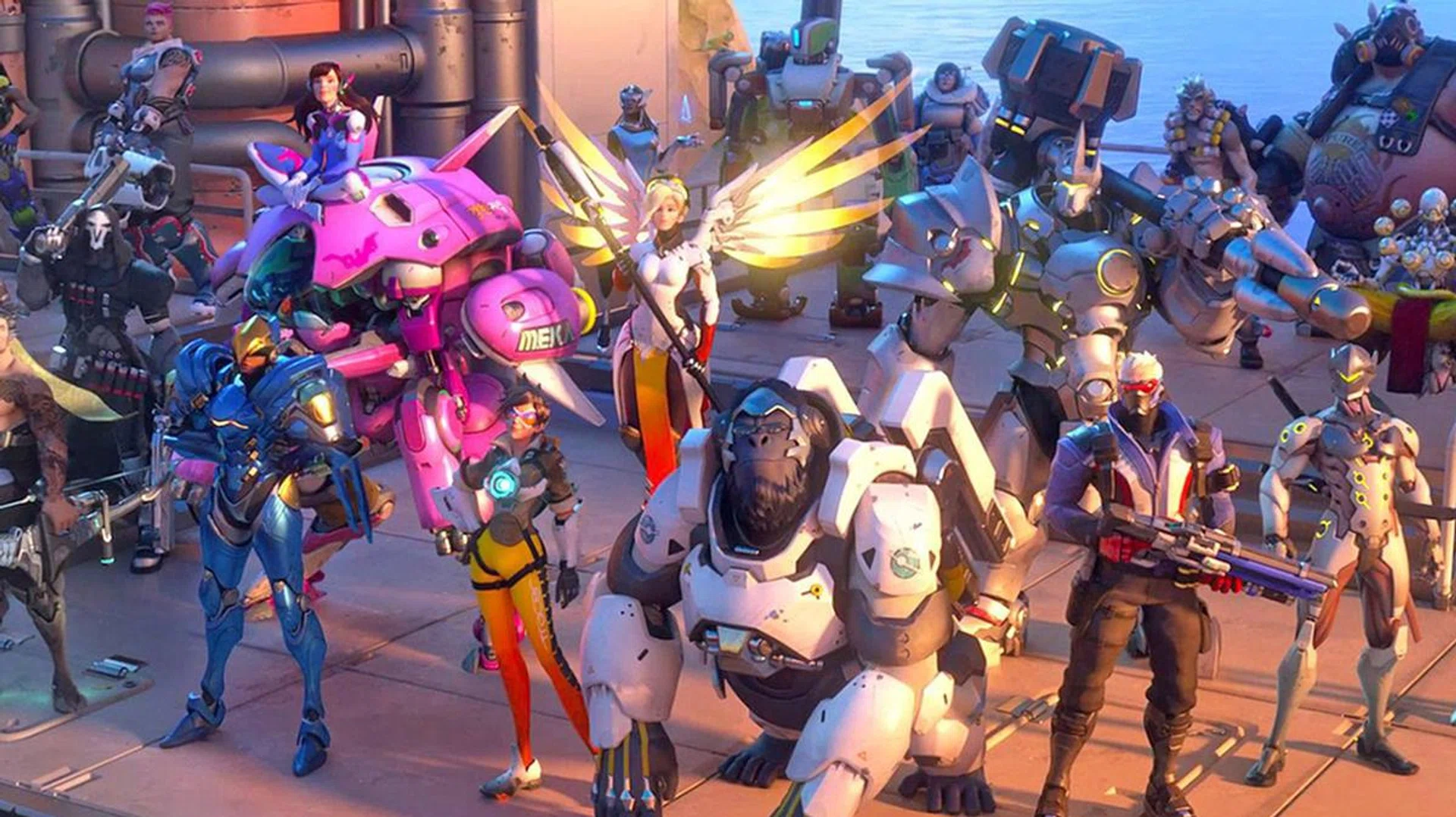 Overwatch, a game made by Activision Blizzard