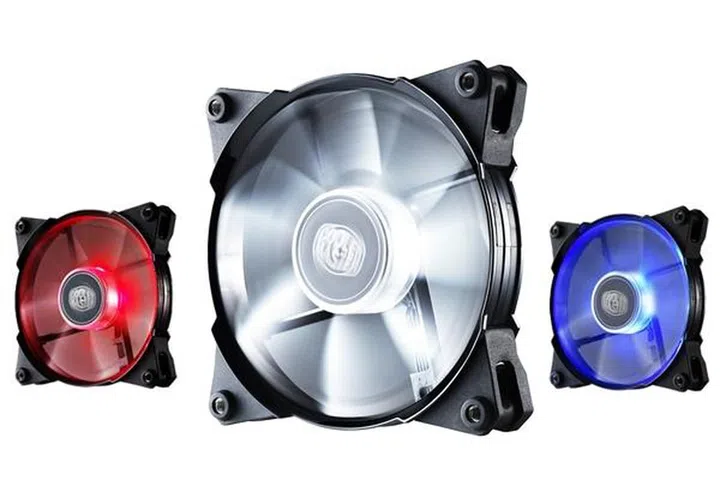 The Cooler Master JetFlo 120 cooling fan. (Image Source: Cooler Master)