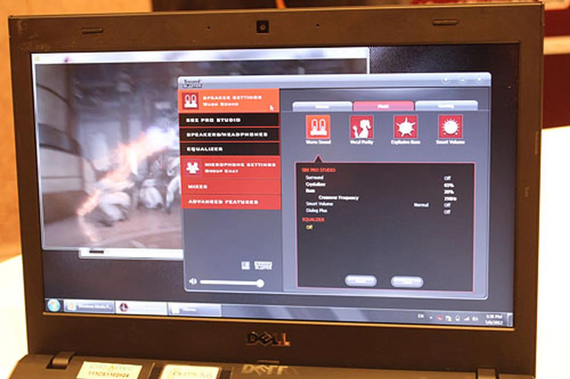 If you're on the computer, you can gain access to many sound and voice settings via the Sound BlasterAxx Control Panel. You can do things like record your Skype calls to the PC, record a Karaoke track and share it - just to name a few. You can also create profiles.