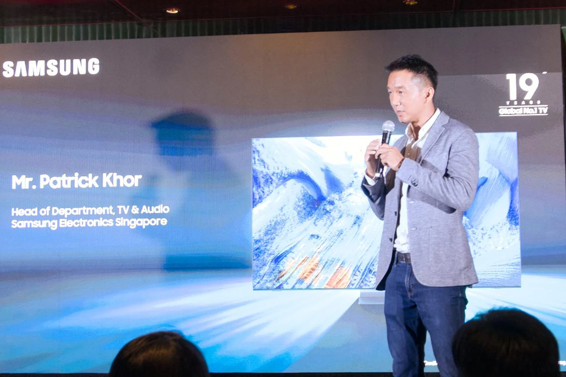 Patrick Khor, HOD TV & Audio, Samsung Electronics Singapore. Photo: HWZ.
