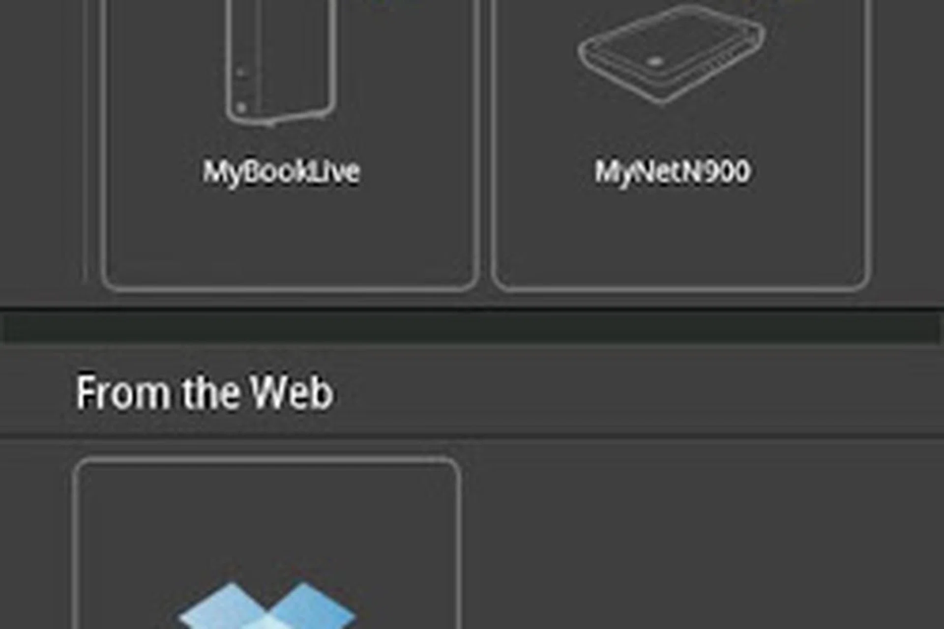 WD 2go mobile app on an Android device (Image source: Google Play)
