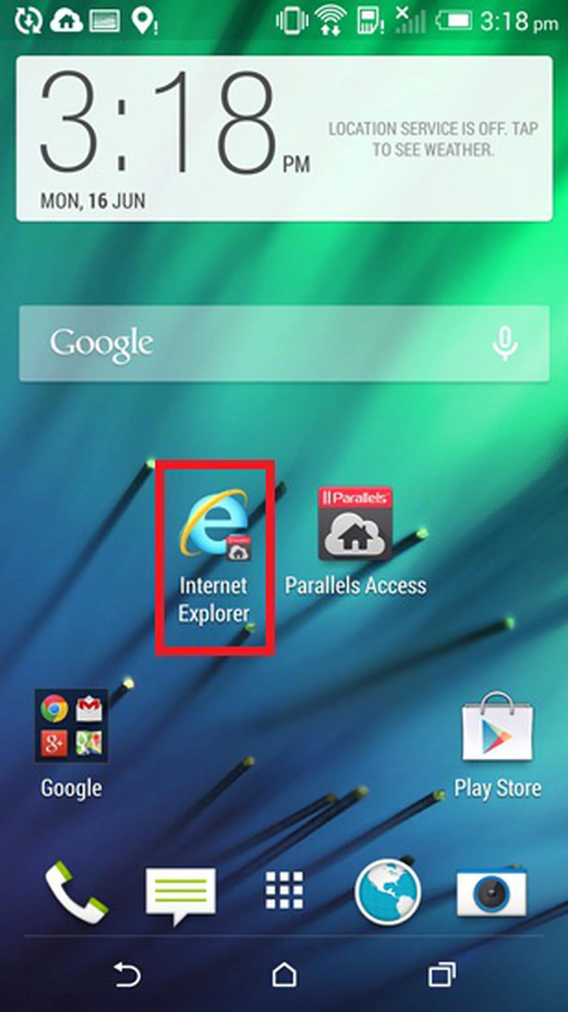 Adding desktop apps to your home screen will give you one-tap access.