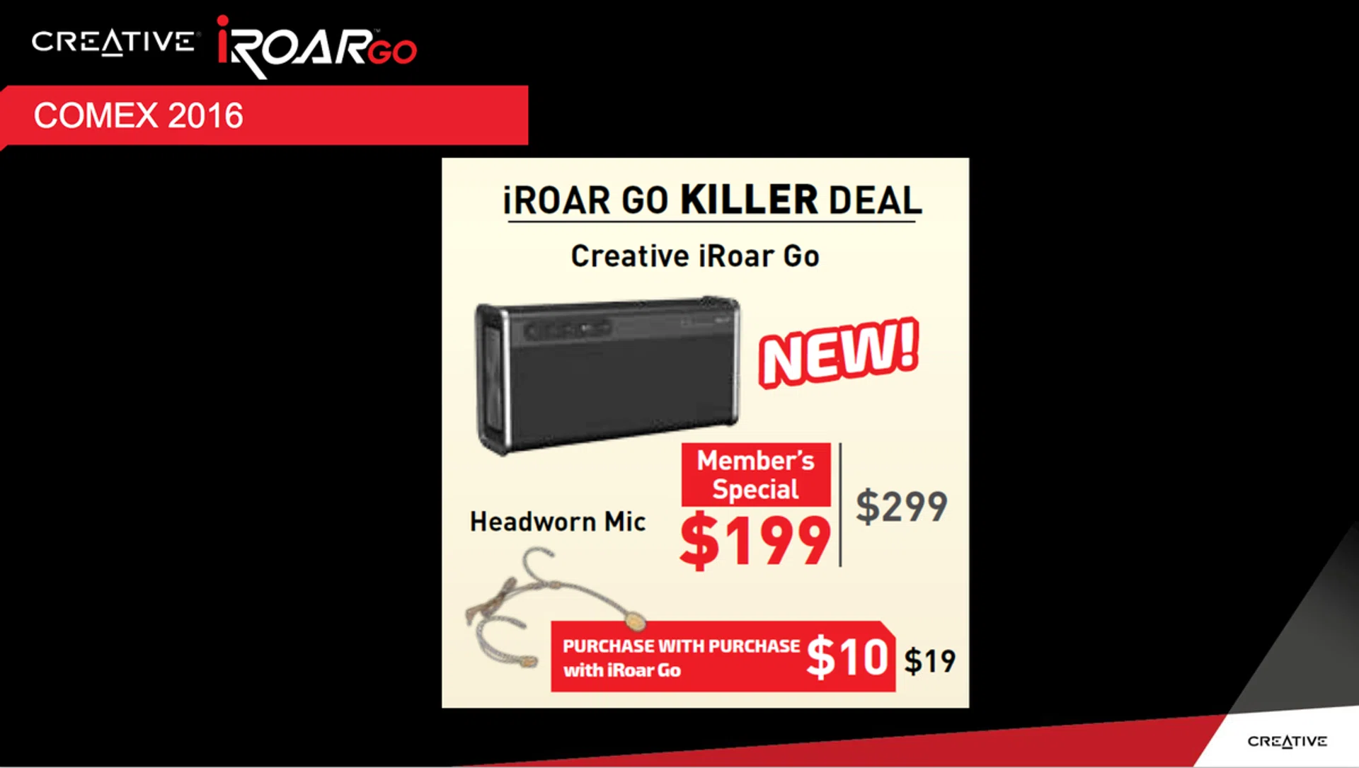 "Killer" deal - don't play play.
