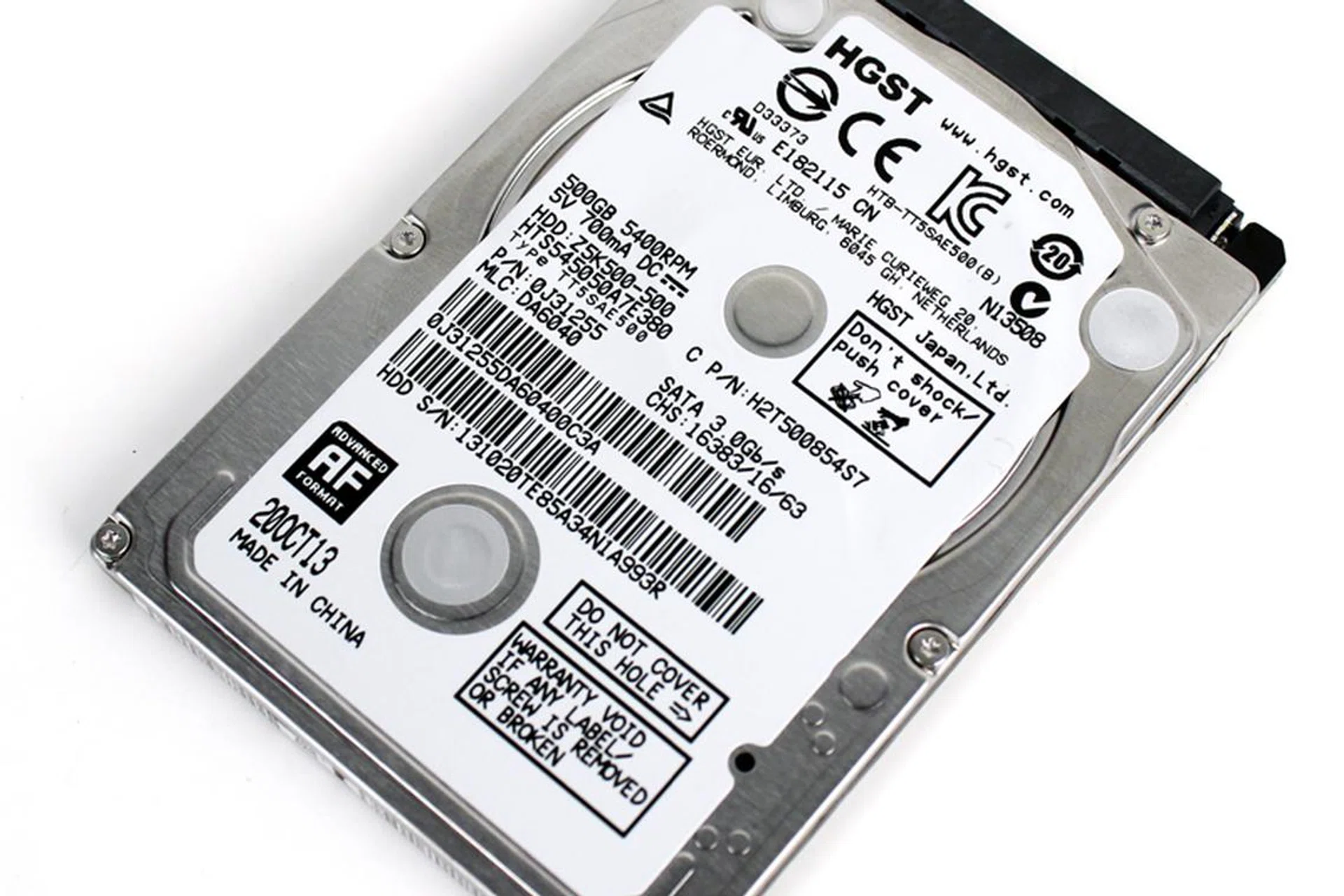 Yep, that's the PS4's 2.5-inch 500GB 5400 RPM HDD, current street price: about S$58.