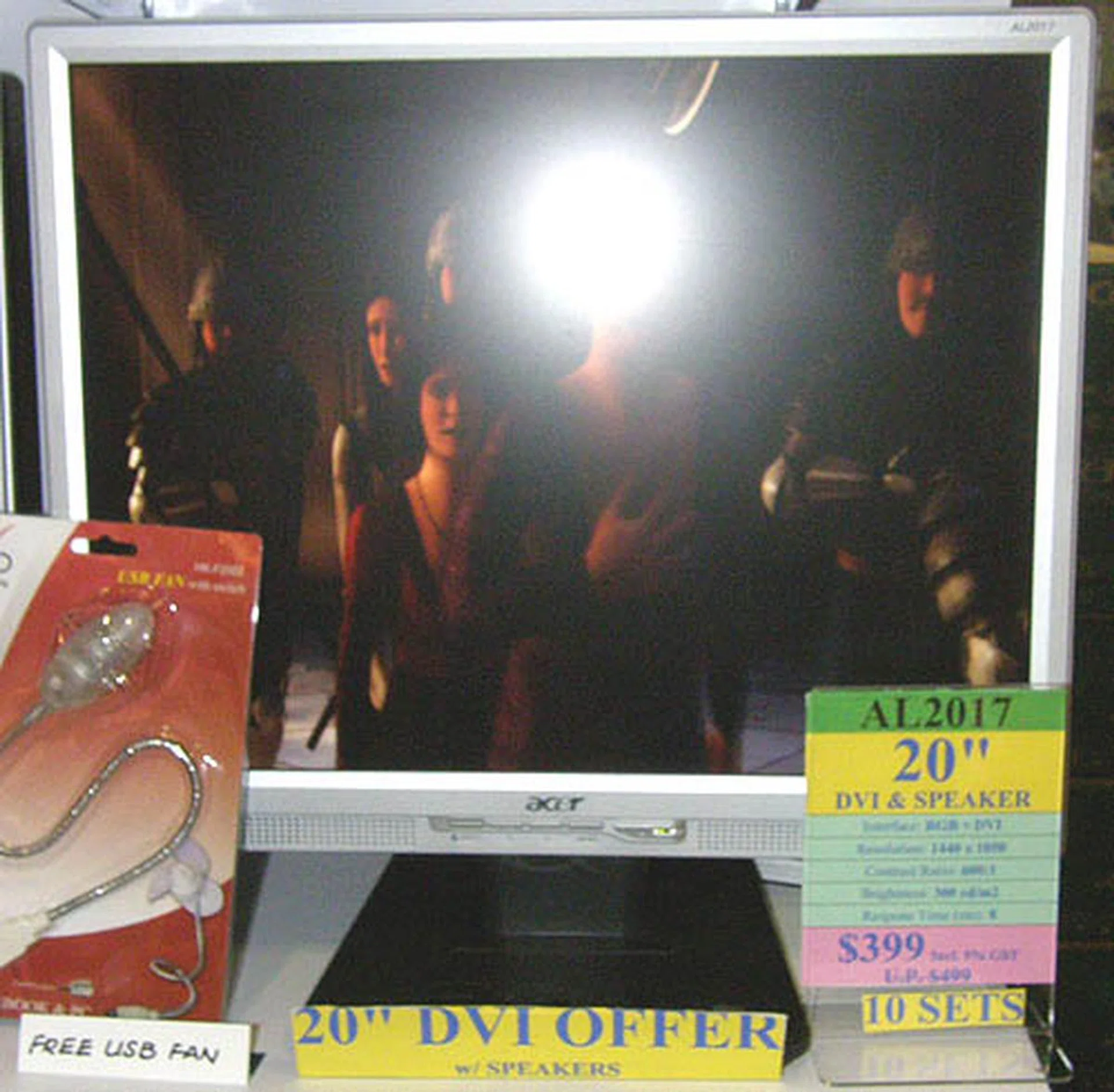  $399 for a 20-inch LCD was unthinkable not too long ago but with the trend favoring widescreen LCDs, the prices of 4:3 monitors like this has fallen to more affordable levels.  