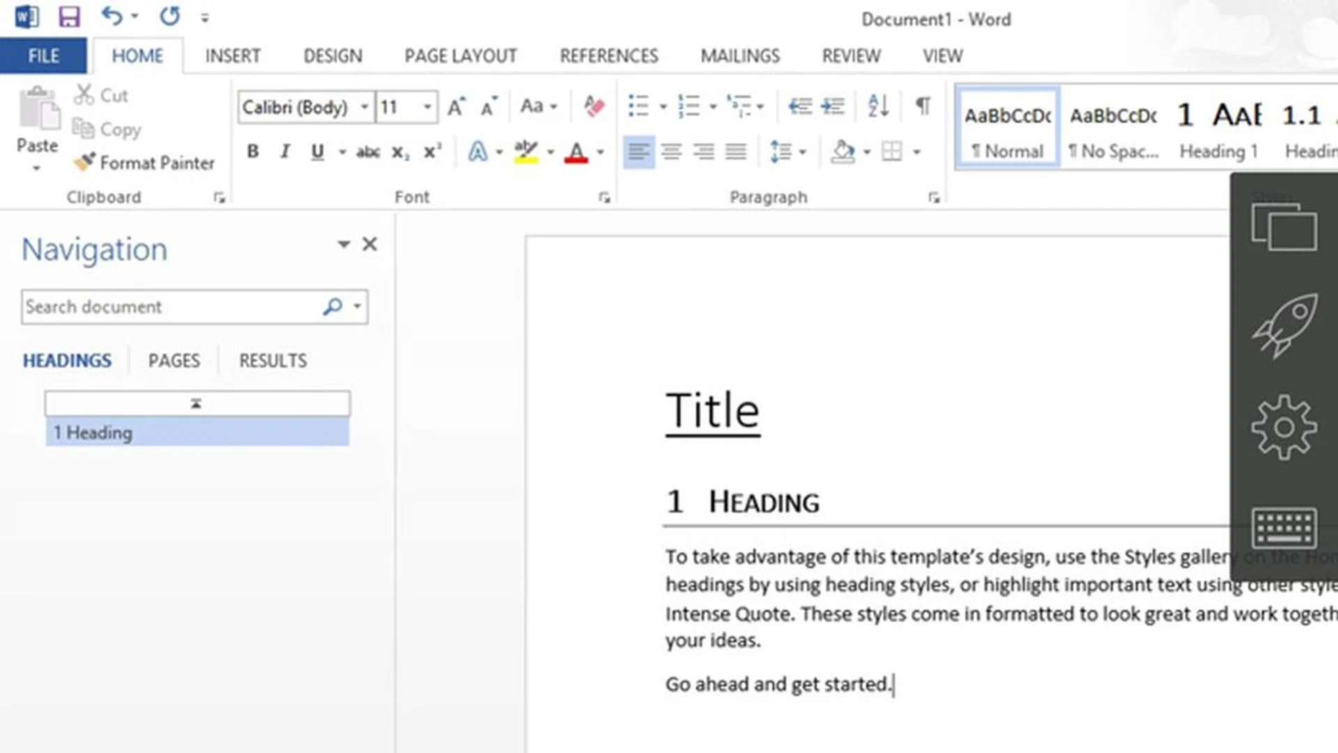 The toolbar (right) may be slim, but using desktop apps means you will need every pixel you can get.