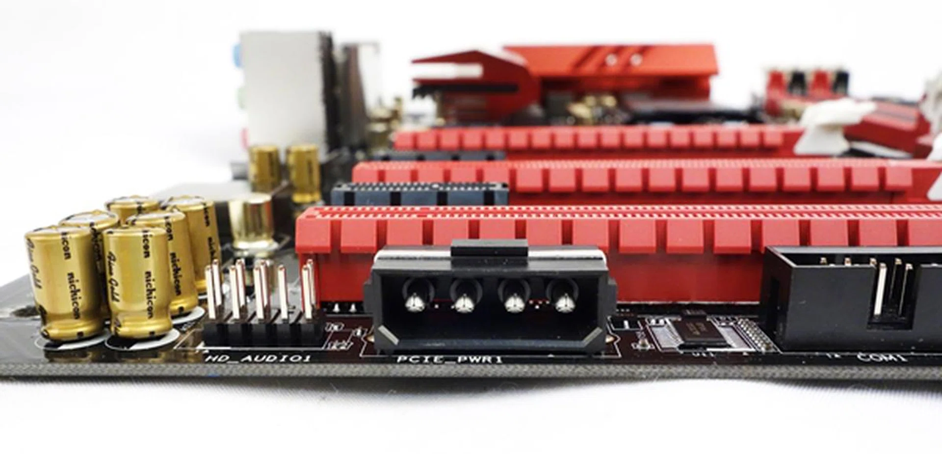 The Molex power connector will provide more power that is crucial for stable operation in a multi-GPU setup.