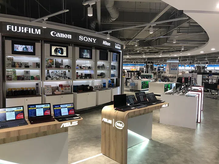 The new IT department looks to be very well stocked.