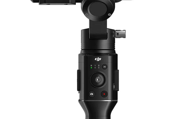 Physical controls on the Ronin-S give you control over your camera while filming.