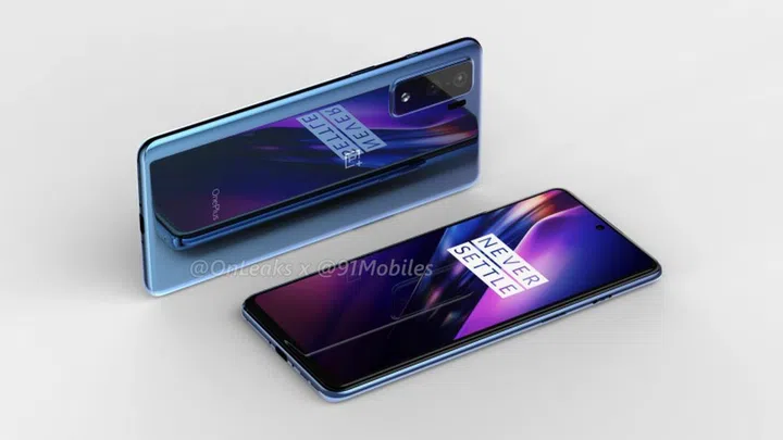 Another purported render of the OnePlus 8 Lite.