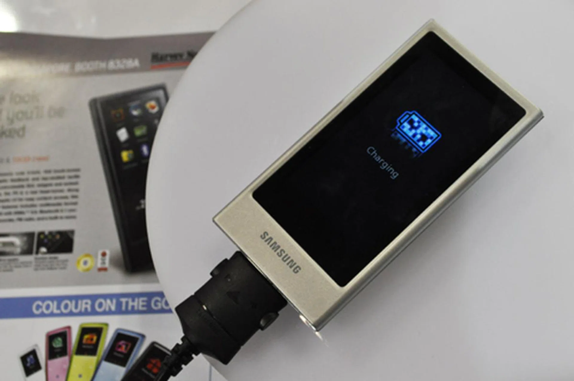 The full touch-screen YP-P3 portable media players are going at $299 (4GB), $359 (8GB) and $399 (16GB).
