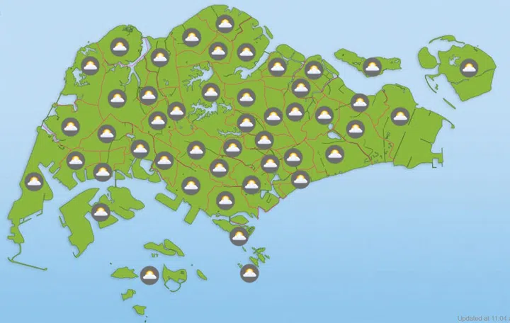 Looks like it will be mostly cloudy. Photo: MSS