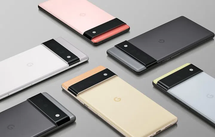 Renders of the Google Pixel 6 series phones by the company. It's not specified which Pixel 6 model they represent. Credit: Google.