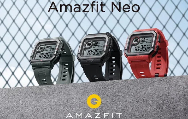 The design brings to mind digital watches. Image courtesy of Amazfit. 