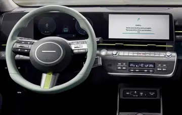 The interior of the new Hyundai Kona (Image source: Hyundai)