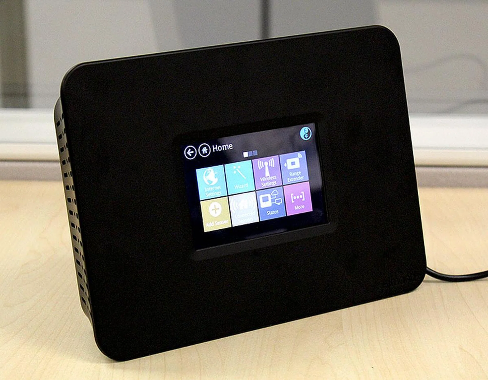 The Almond+ is designed to be used in a upright position.