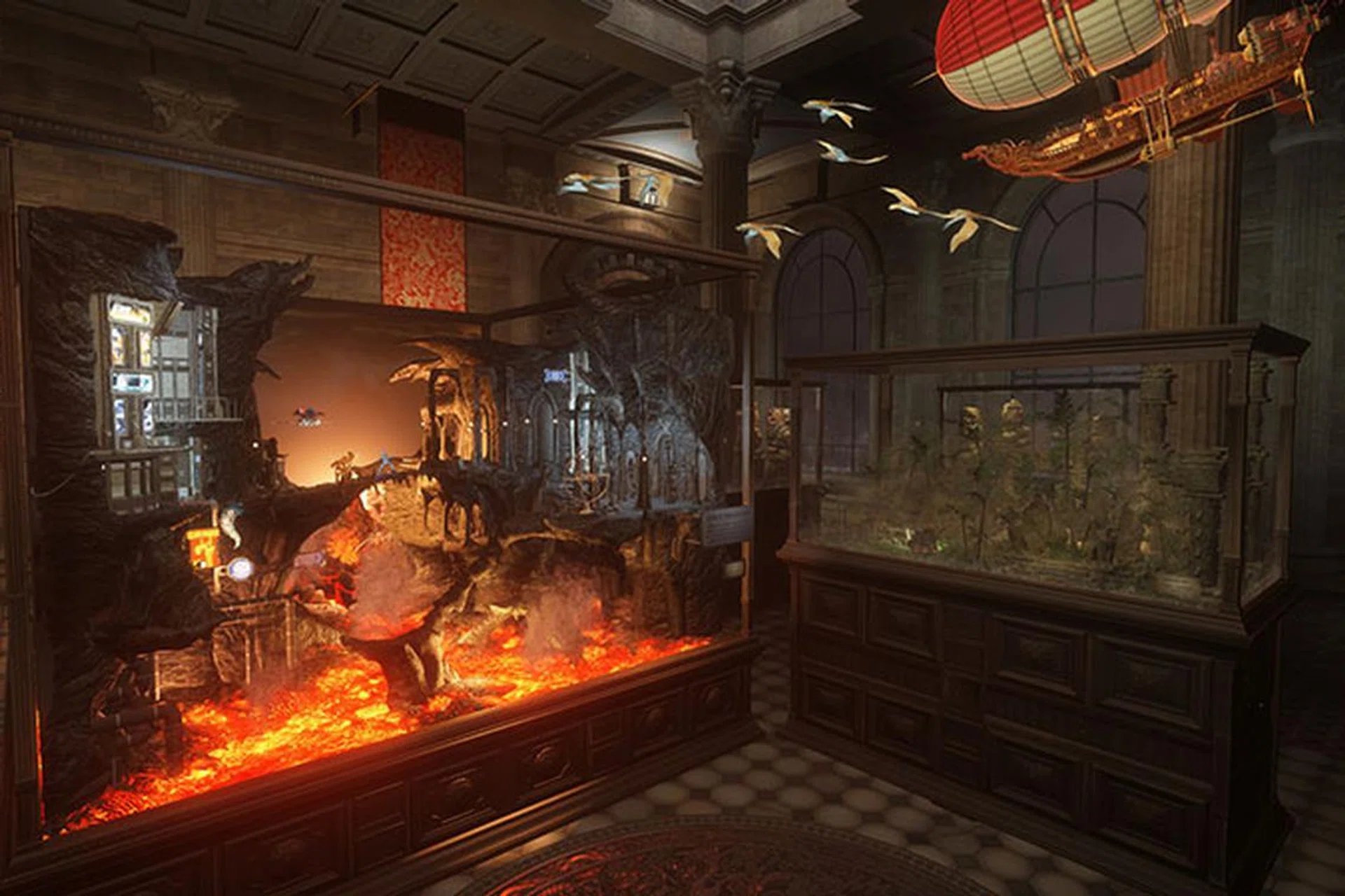 Here's a screenshot from the Orange Room benchmark.