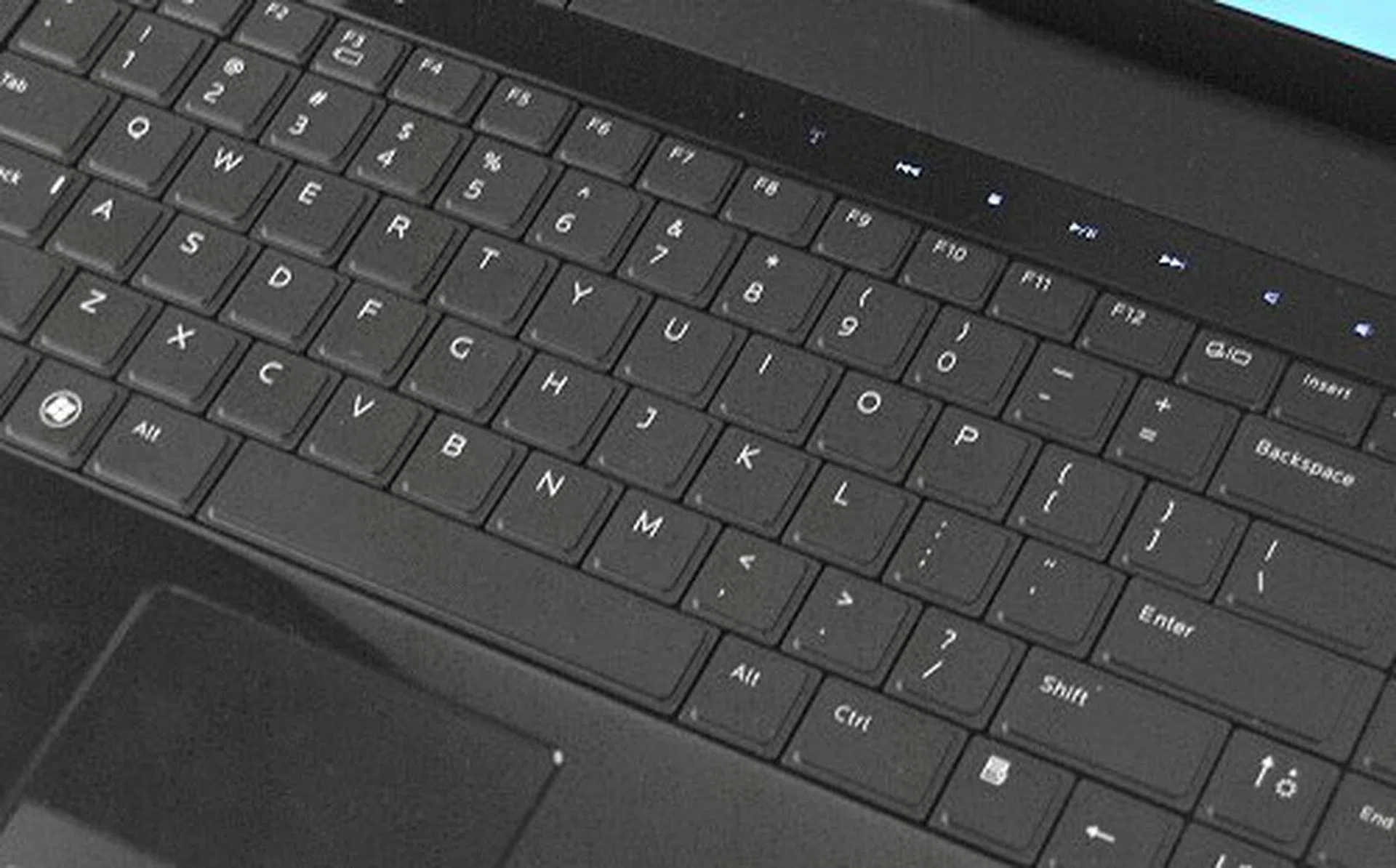 The keyboard here is a joy to type on, and we especially liked the tactile feel of the keys.
