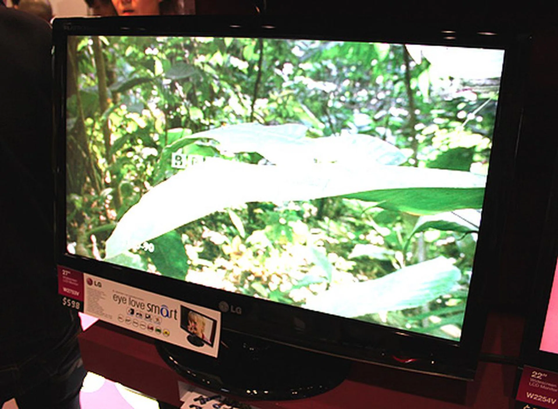 Those with big appetites should certainly check out the 27-inch W2753V-PF. It has a super-fast response time of 2ms and a contrast ratio of 50,000:1. Full-HD, of course. $598.