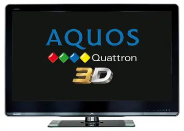Sharp is using a four-pronged approach to better 3D quality on its new AQUOS HDTV. By combining its Quattron, UV2A, FRED and scanning LED backlight technology, they are hoping to reproduce more vivid images with minimal crosstalk.