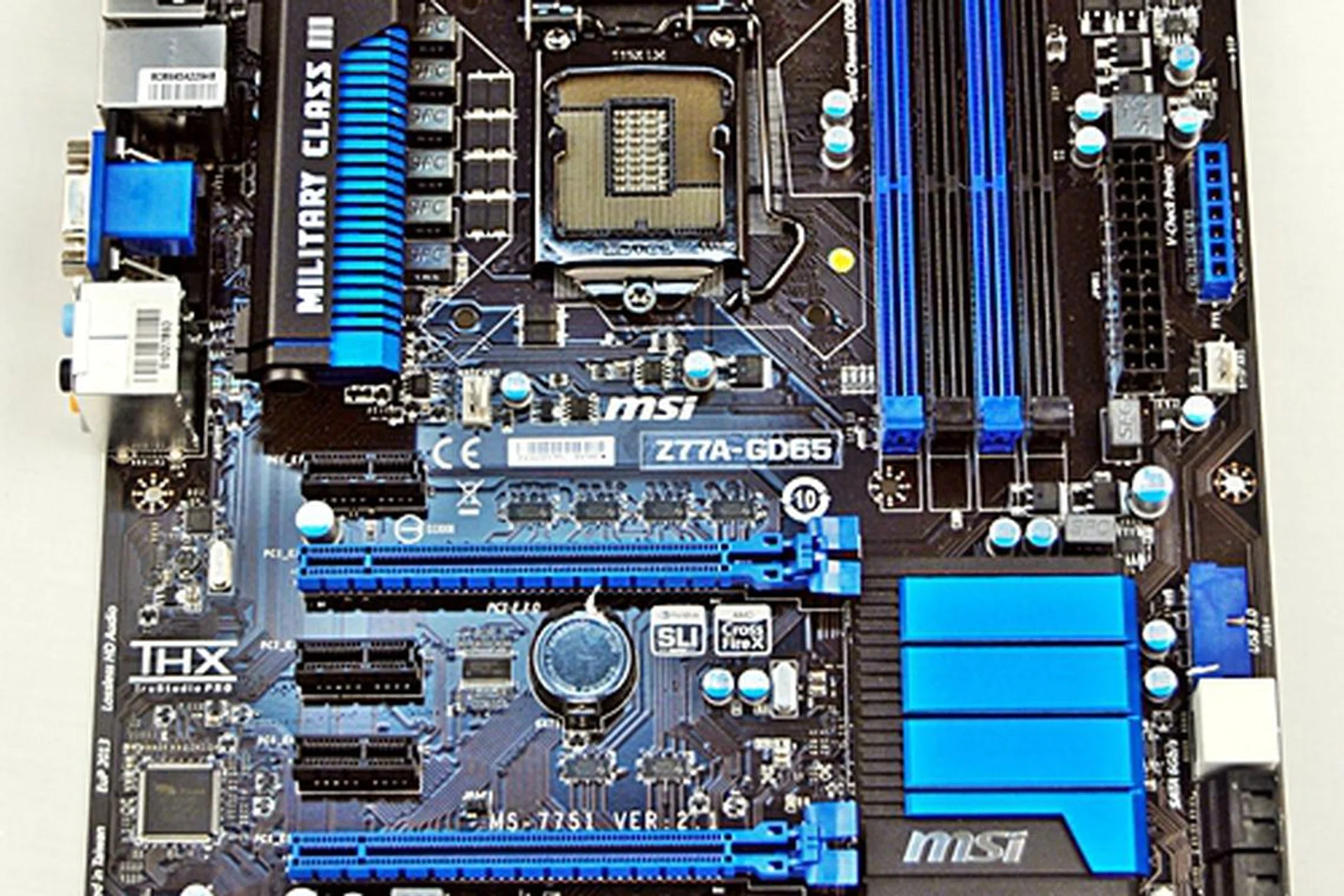 MSI is committed to build up its range of motherboards featuring its Military Class III components. The MSI Z77-GD65 is the second generation of these boards as MSI first featured these components in their Intel X79 motherboards.  