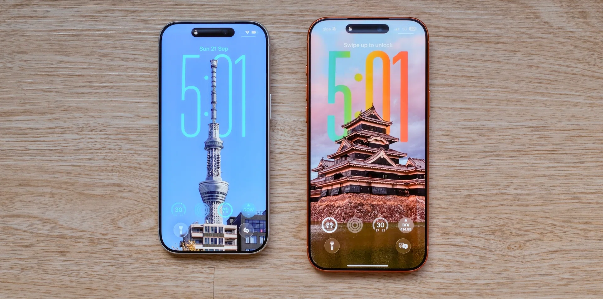 The new iPhone 17 Pro and Pro Max.