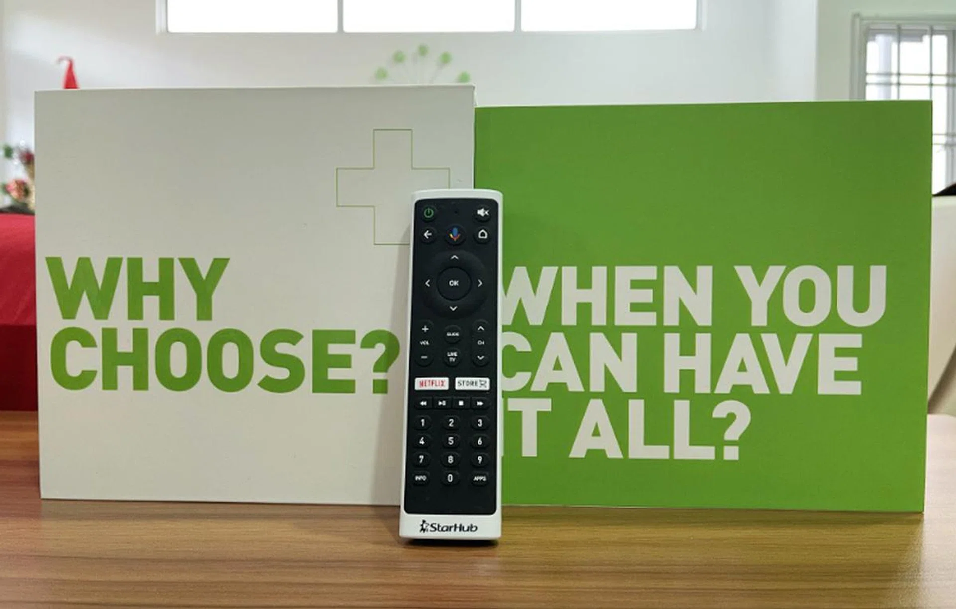 "Why Choose?" indeed...