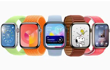 Apple WatchOS 10 updates as seen at WWDC 2023.