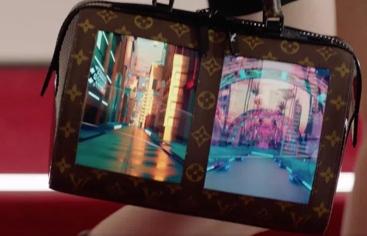 Louis Vuitton showcased several bag prototypes with flexible OLED displays during the Cruise 2020 show in New York.