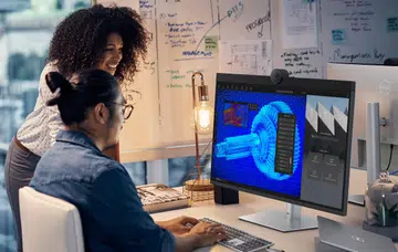 A 6K display means 150% more pixels than a 4K one. Image source: Dell. 