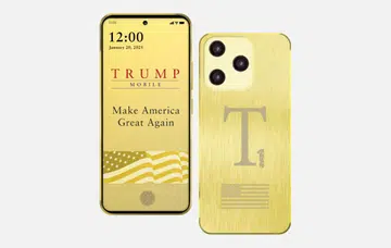 Trump Mobile T1SM Phone. Image: Trump Mobile.