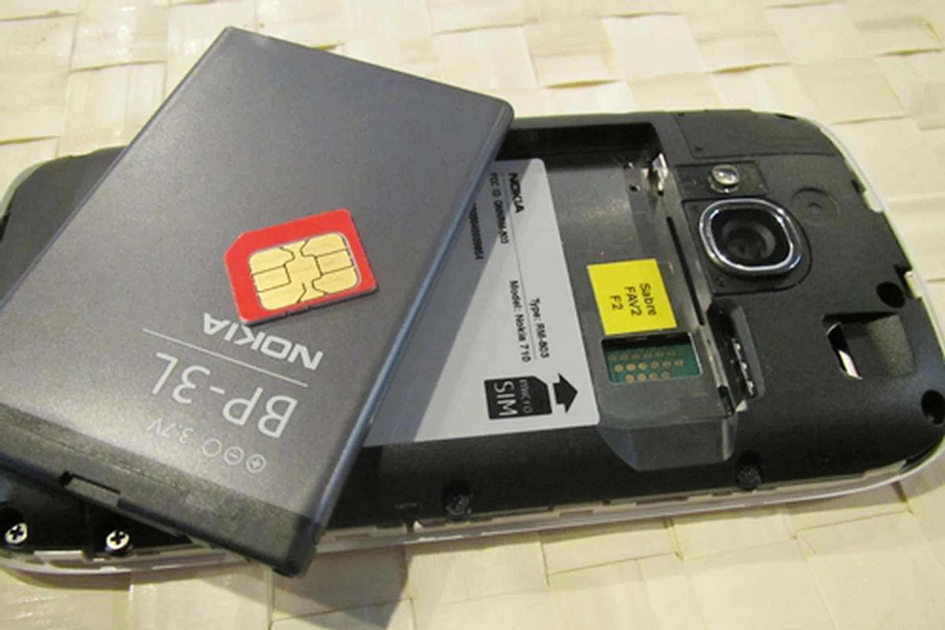Yes, that's right - the Lumia 710 requires a micro SIM card. 