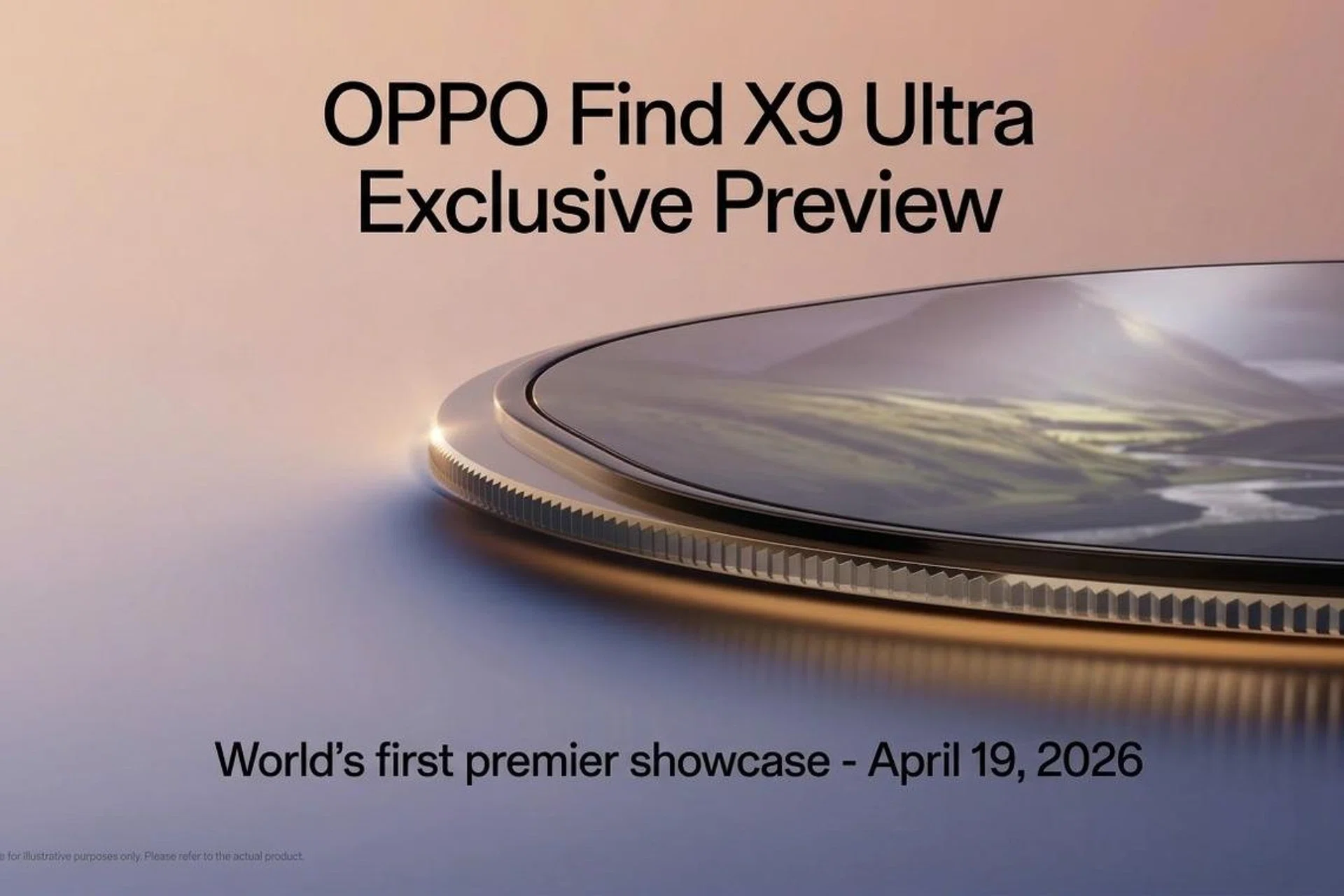 OPPO Find X9 UItra phone launch