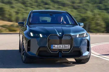 The new facelifted BMW iX with the M Sport pack. Photo: BMW