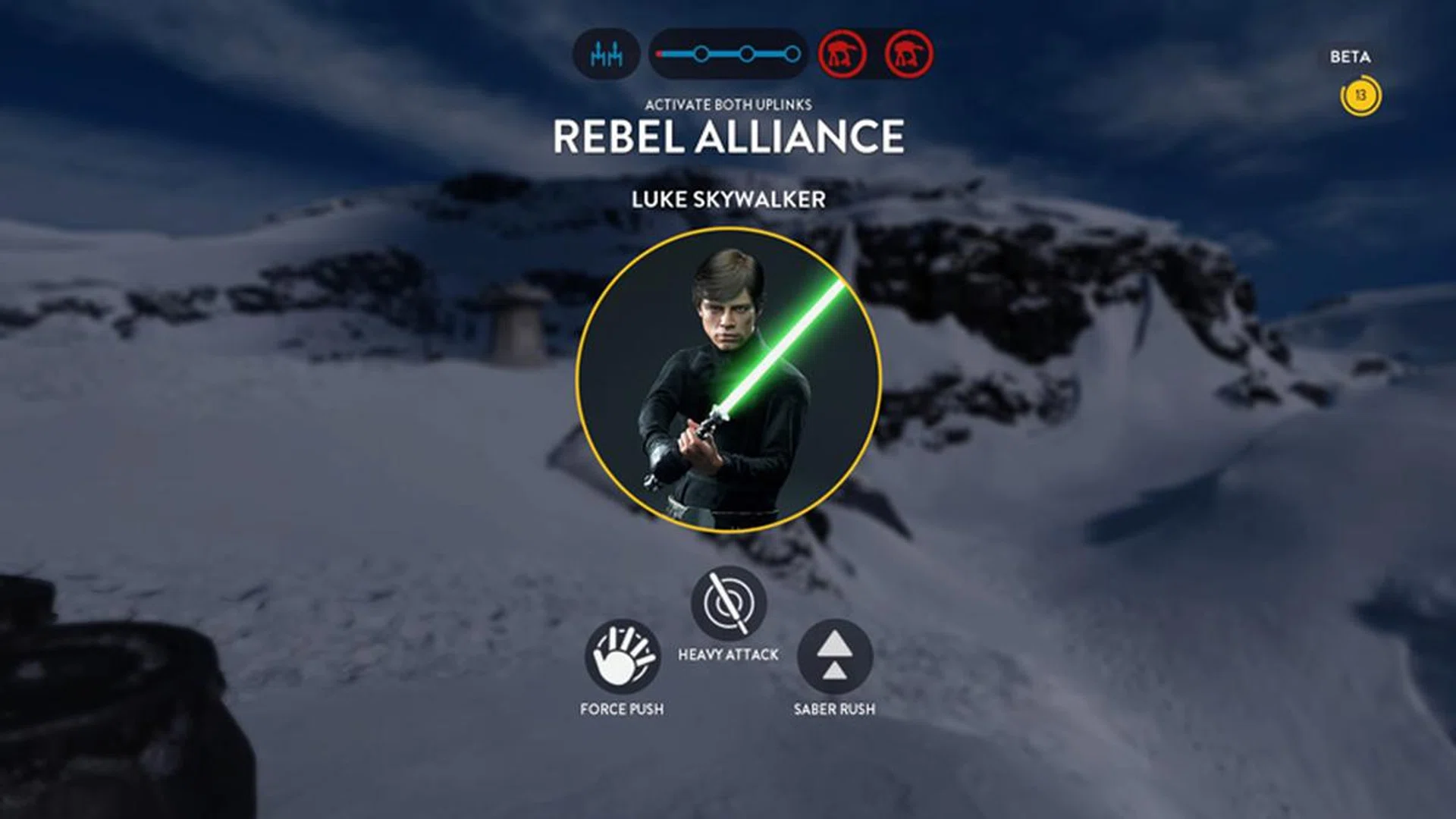 Every time you hear the Imperial March or the Star Wars main theme play, you'll know that a Hero unit is in play.